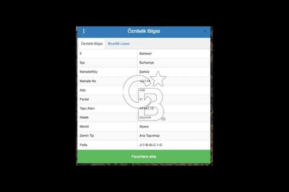 BURHANİYE ŞARKÖY'DE YATIRIMA UYGUN 12 DÖNÜM ZEYTİNLİK