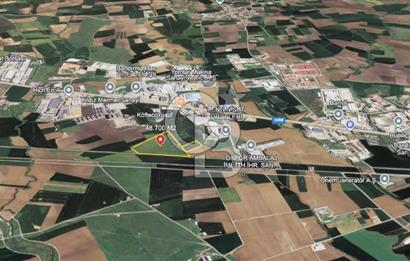 Bandırma D200’e Yakın | Sanayi Bölgesi İçinde | 48.700 m² Yatırımlık Tarla