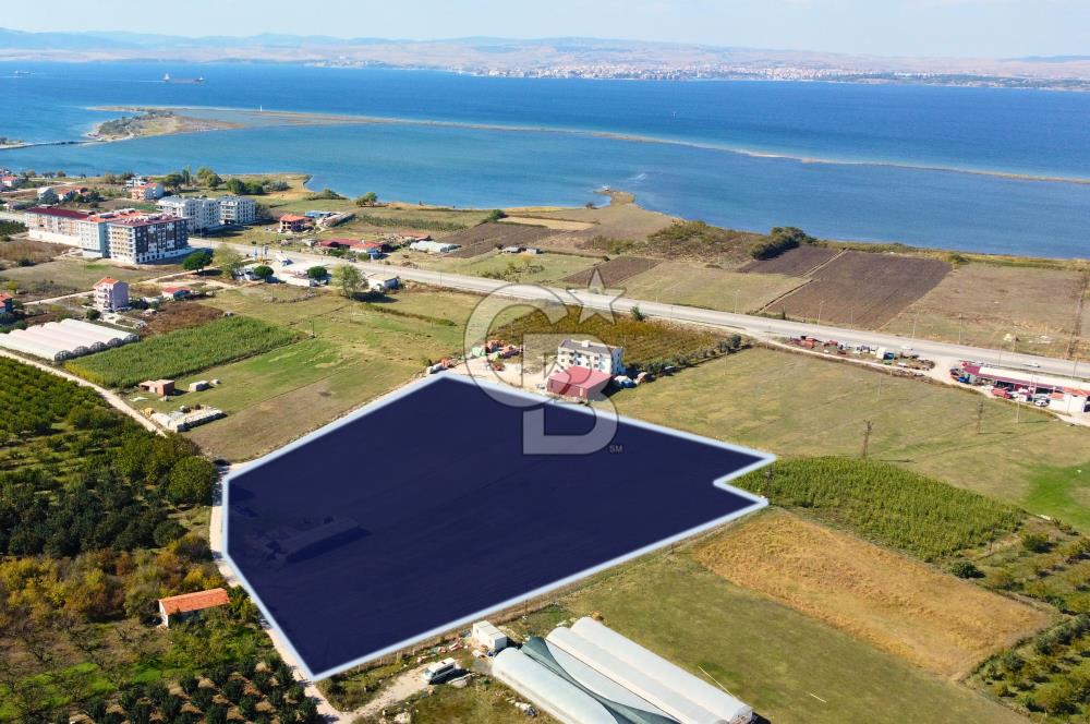 Çanakkale Lapseki Çardak 249m² Boğaz Manzaralı Villa İmarlı Arsa