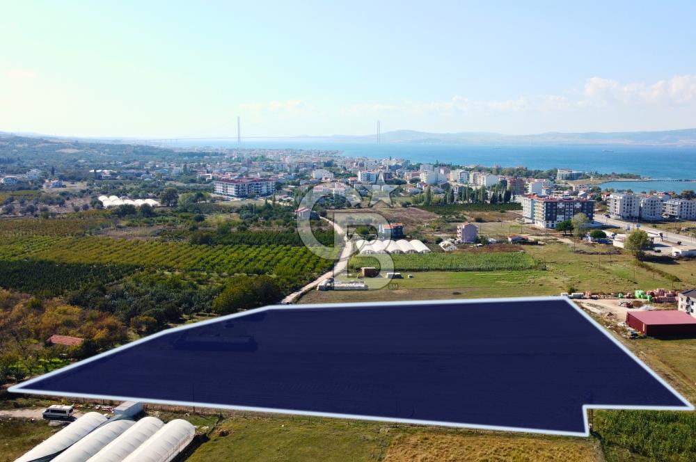Çanakkale Lapseki Çardak 249m² Boğaz Manzaralı Villa İmarlı Arsa