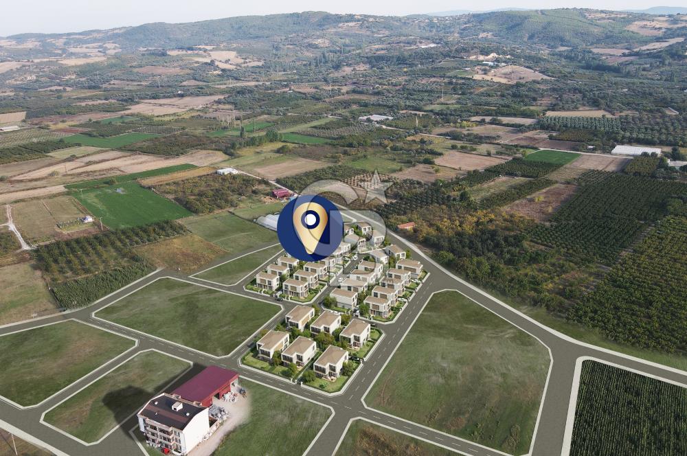 Çanakkale Lapseki Çardak 249m² Boğaz Manzaralı Villa İmarlı Arsa