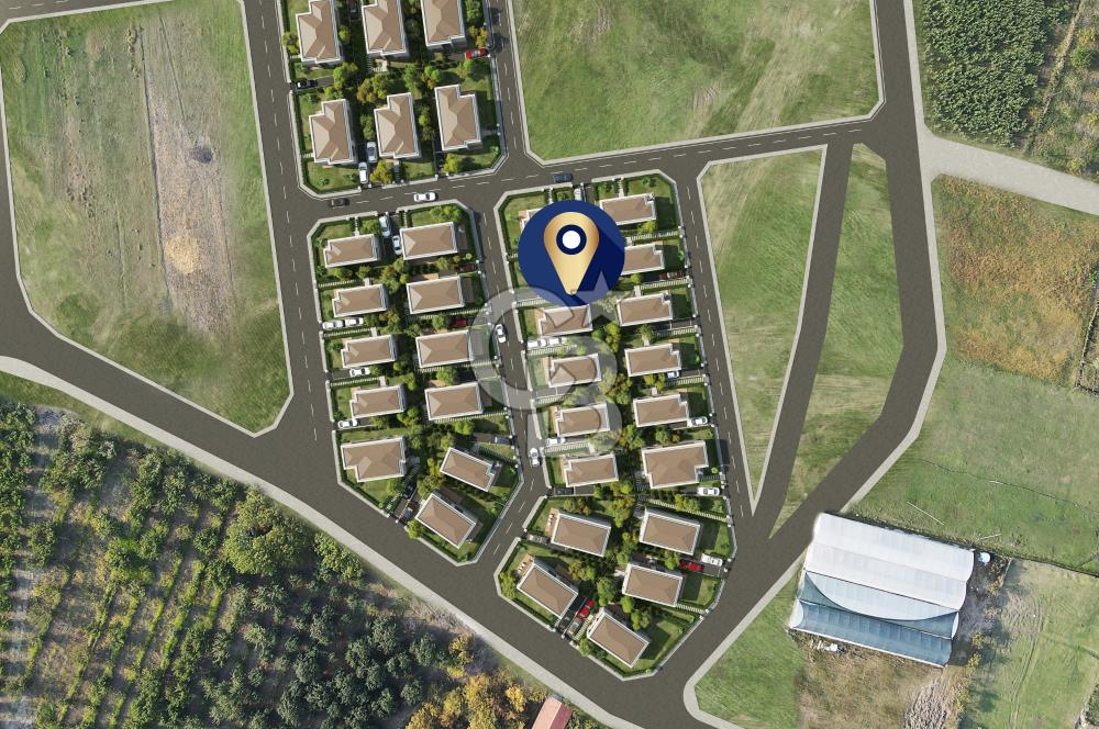 Çanakkale Lapseki Çardak 249m² Boğaz Manzaralı Villa İmarlı Arsa