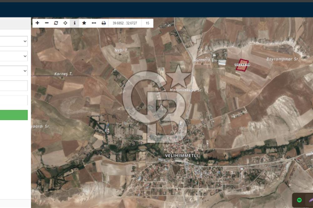 GÖLBAŞI VELİHİMMETLİDE FIRSAT FİYATLA YATIRIMLIK 13.146 M2 TARLA