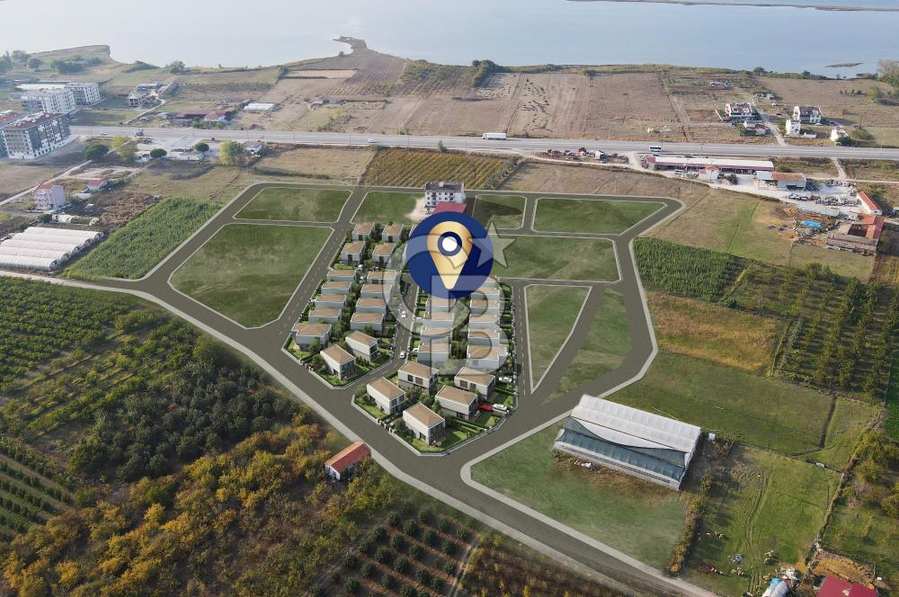 Çanakkale Lapseki Çardak 249m² Boğaz Manzaralı Villa İmarlı Arsa