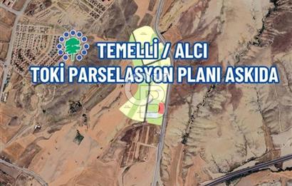 SİNCAN TEMELLİ ALCI'DA FIRSAT FİYATLA 589 M2 YATIRIMLIK TARLA