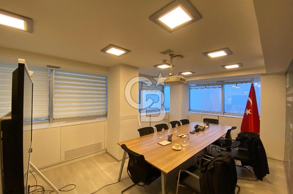 MASLAK BEYBİGİZ PLAZA 500 m2 YÜKSEK KİRA GETİRİLİ OFİS SATILIK