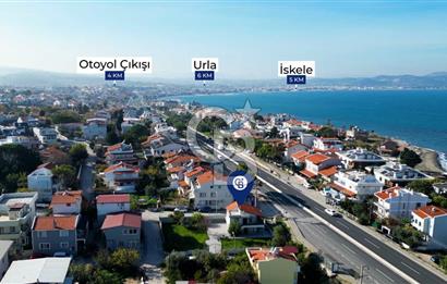 Urla Kalabak'ta Anayol Cepheli Şahane Ev