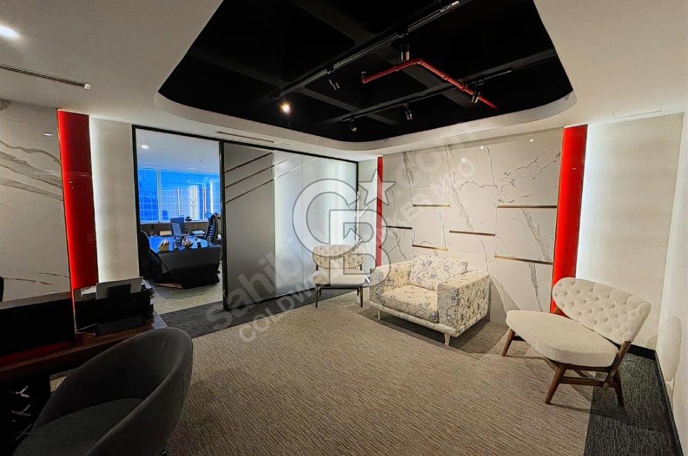 NEO'DAN A+ PLAZA DA TAM KAT 900M2 DEKORASYONLU HAZIR OFİS