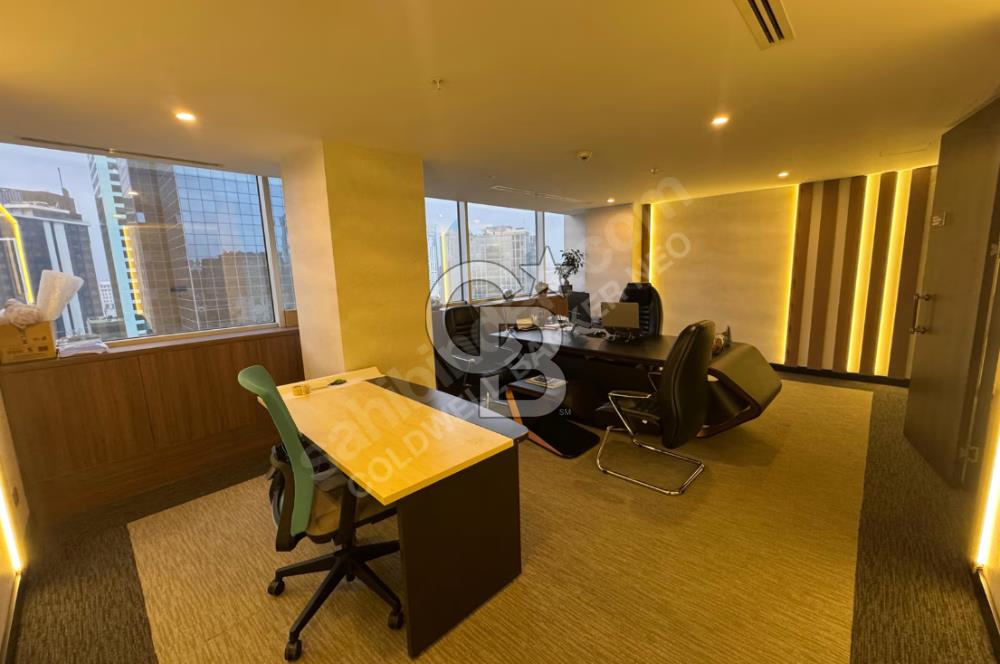 NEO'DAN A+ PLAZA DA TAM KAT 900M2 DEKORASYONLU HAZIR OFİS