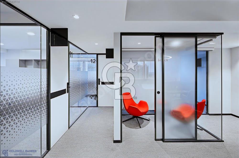 NEO' DAN VEKO GİZ MASLAK' TA YARIM KAT KİRALIK OFİS!