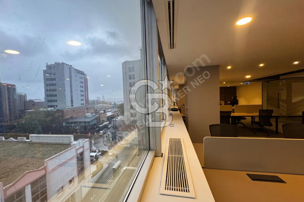 NEO'DAN A+ PLAZA DA TAM KAT 900M2 DEKORASYONLU HAZIR OFİS