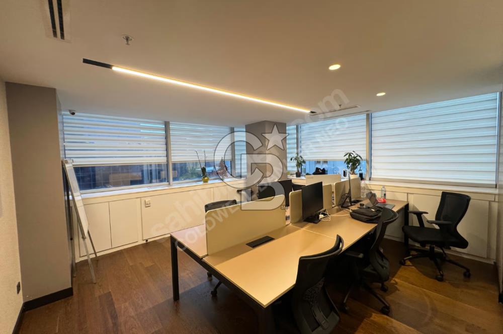 NEO'DAN A+ PLAZA DA TAM KAT 900M2 DEKORASYONLU HAZIR OFİS