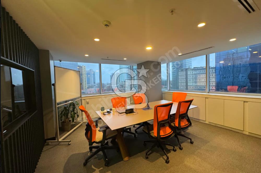 NEO'DAN A+ PLAZA DA TAM KAT 900M2 DEKORASYONLU HAZIR OFİS