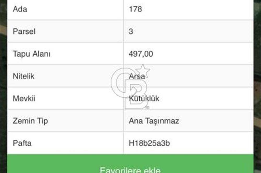 Biga Güvemalan Satılık Arsa 