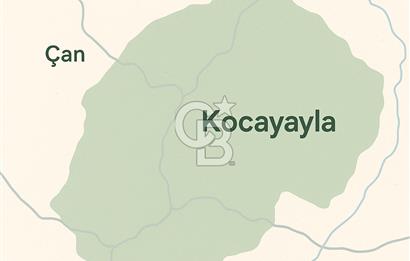 Çanakkale / Çan / Kocayayla Köyü 3.100 m² – Köy Yerleşimine Yakın – Yatırımlık Tarla