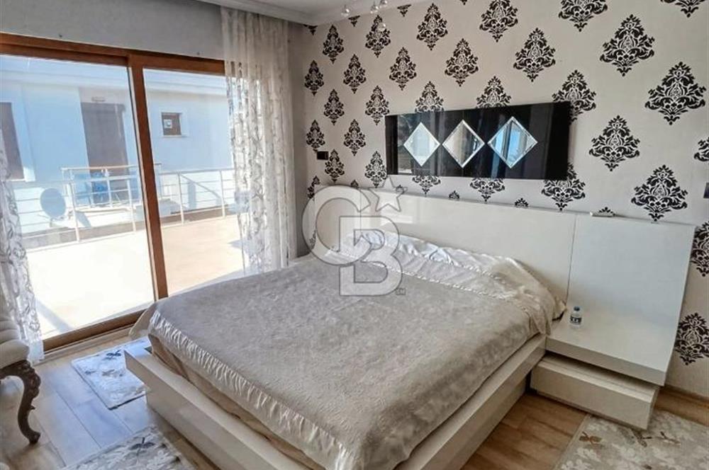 Dalyan Marinaya Sıfır Deniz Manzaralı 3+1 Satılık Havuzlu Villa