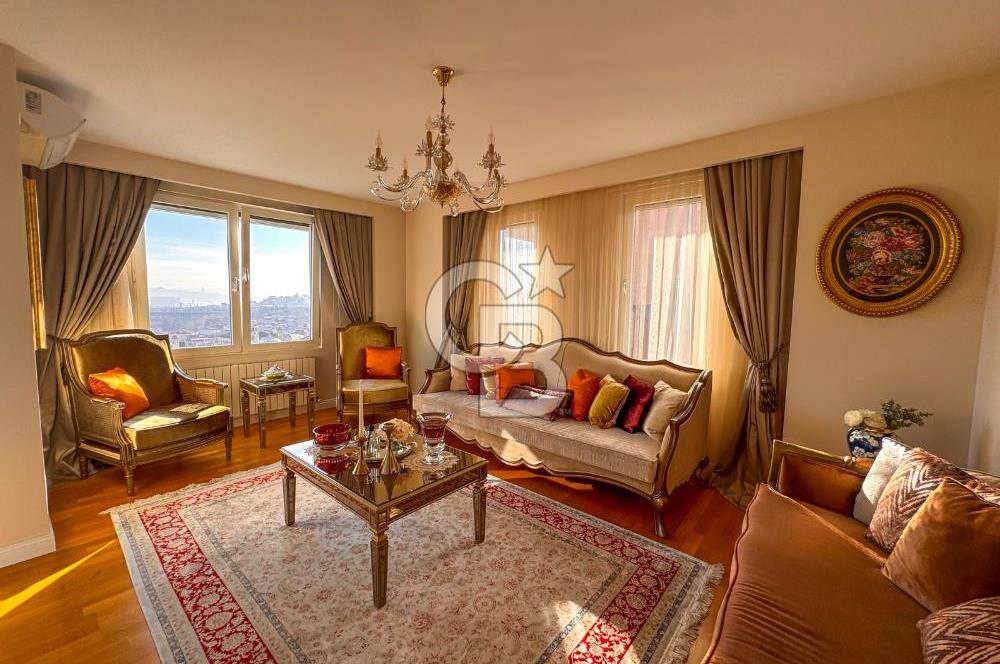 EYÜPSULTAN NİŞANCI'DA EŞŞİZ HALİÇ MANZARALI,ÖZEL LÜKS DUBLEKS