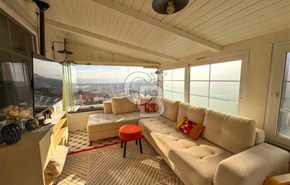 EYÜPSULTAN NİŞANCI'DA EŞŞİZ HALİÇ MANZARALI,ÖZEL LÜKS DUBLEKS