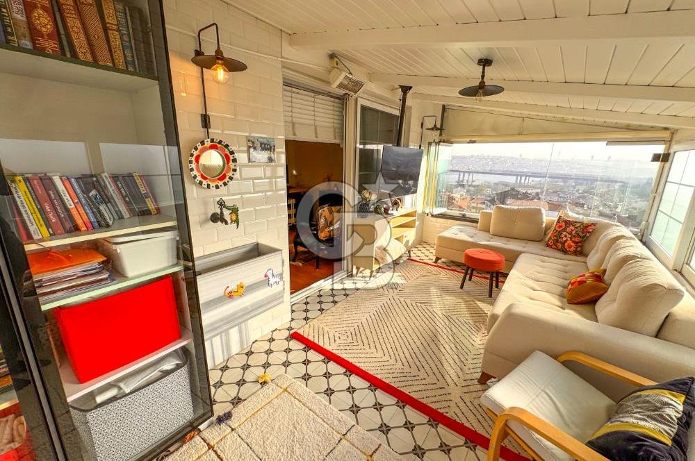 EYÜPSULTAN NİŞANCI'DA EŞŞİZ HALİÇ MANZARALI,ÖZEL LÜKS DUBLEKS