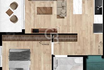 ESENBOĞA HAVALİMANI YANINDA SOSYAL DONATILI SATILIK 1+1 - 1 - 321391