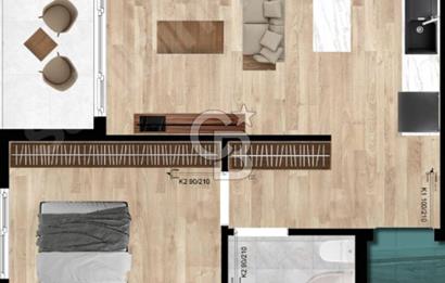 ESENBOĞA HAVALİMANI YANINDA SOSYAL DONATILI SATILIK 1+1