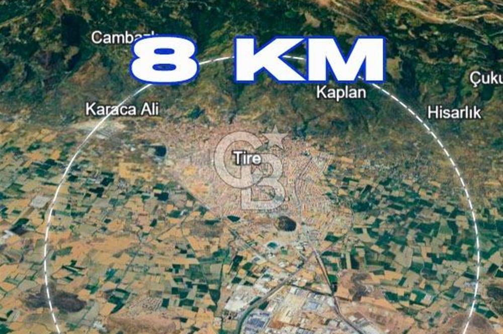 İZMİR TİRE'DE 1810 M2 MÜSTAKİL TAPULU SATILIK ARSA