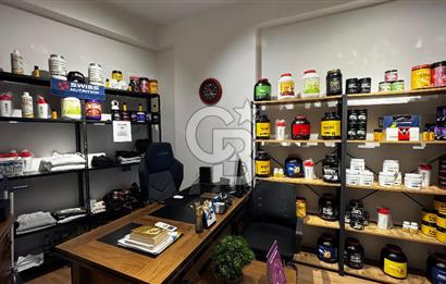 MERKEZİ LOKASYONDA DEVREN KİRALIK SPORCU ÜRÜNLERİ&BESİN TAKVİYE