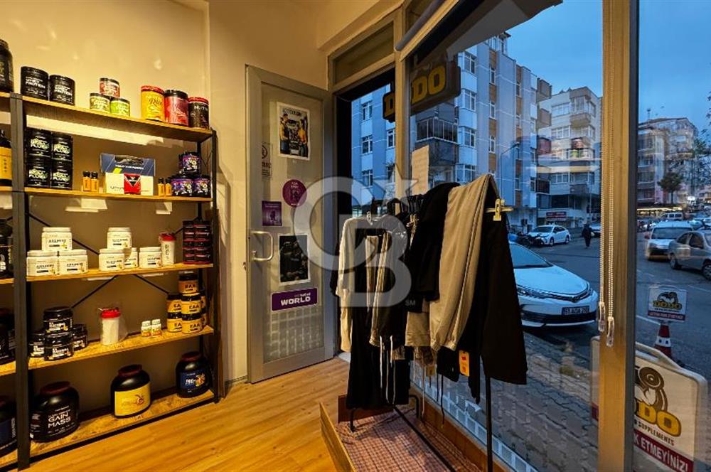 MERKEZİ LOKASYONDA DEVREN KİRALIK SPORCU ÜRÜNLERİ&BESİN TAKVİYE