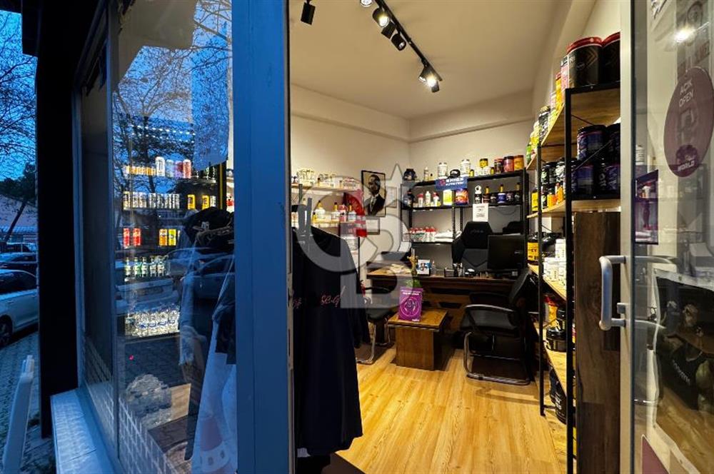 MERKEZİ LOKASYONDA DEVREN KİRALIK SPORCU ÜRÜNLERİ&BESİN TAKVİYE