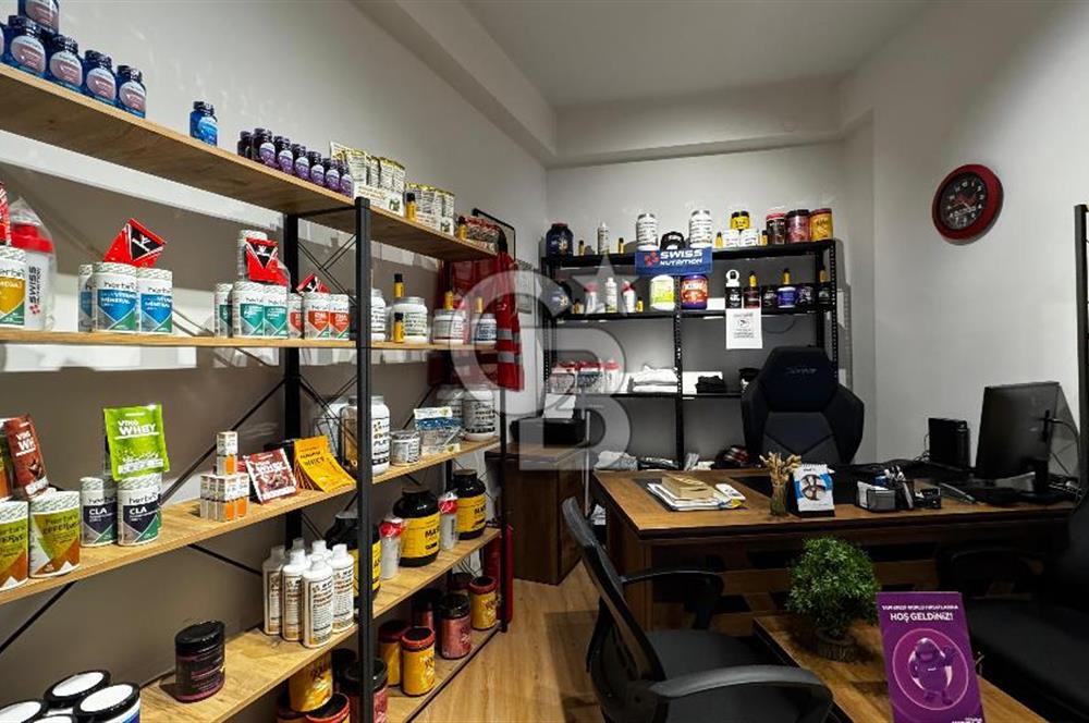 MERKEZİ LOKASYONDA DEVREN KİRALIK SPORCU ÜRÜNLERİ&BESİN TAKVİYE
