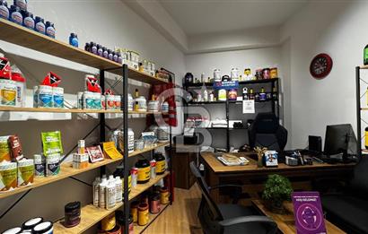 MERKEZİ LOKASYONDA DEVREN KİRALIK SPORCU ÜRÜNLERİ&BESİN TAKVİYE