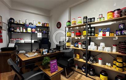 MERKEZİ LOKASYONDA DEVREN KİRALIK SPORCU ÜRÜNLERİ&BESİN TAKVİYE