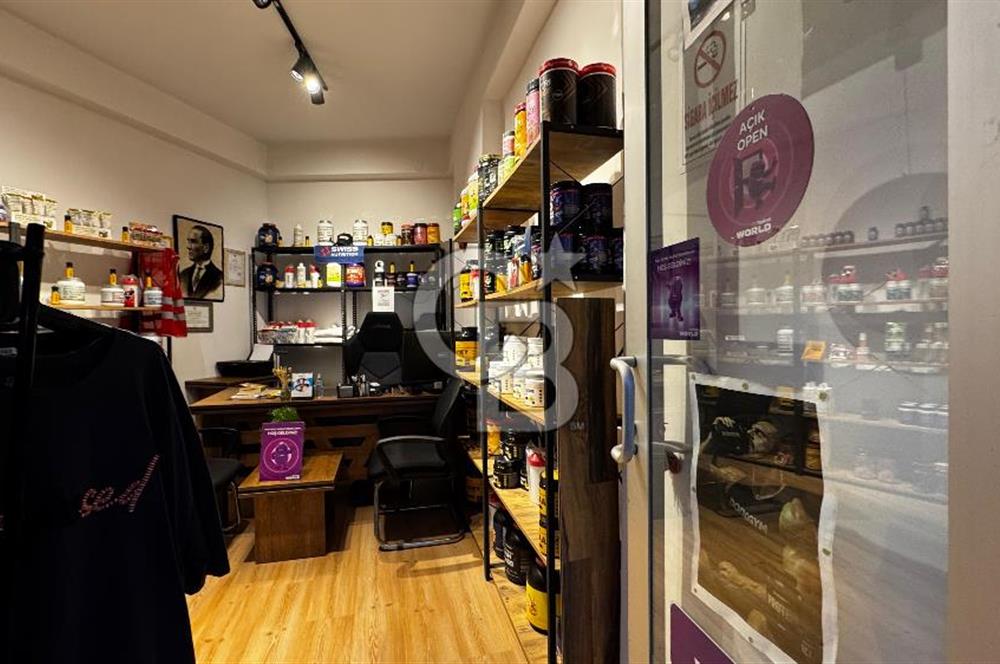 MERKEZİ LOKASYONDA DEVREN KİRALIK SPORCU ÜRÜNLERİ&BESİN TAKVİYE