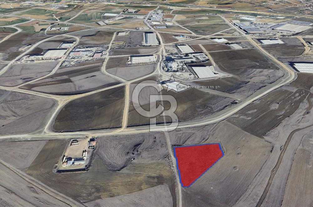 HASANOĞLAN SANAYİ BÖLGESİNDE 1 EMSAL SANAYİ İMARLI SATILIK ARSA