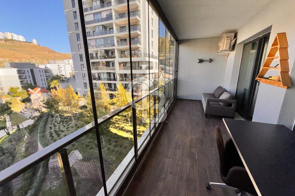 Park Yaşam Santorini Kiralık Full Eşyalı 1+1 Peyzaj Cephe Daire