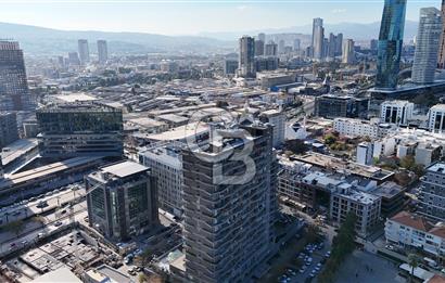 İzmir Ontan Bayraklı Sitesi Eşyalı Kiralık 1+1 50 m² Daire