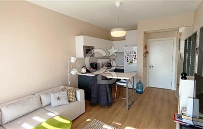 İzmir Ontan Bayraklı Sitesi Eşyalı Kiralık 1+1 50 m² Daire