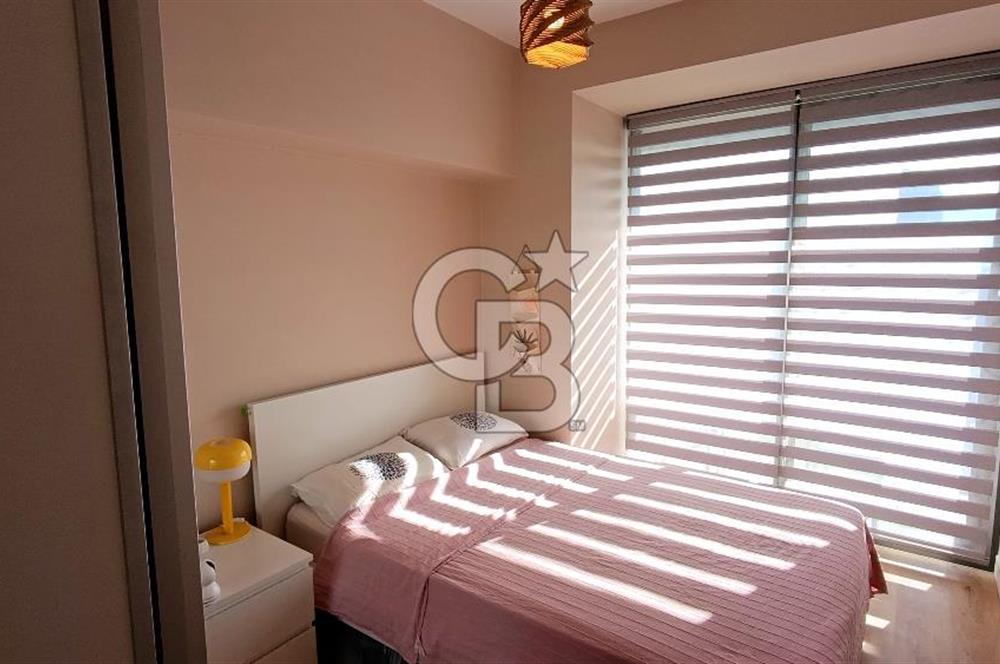 İzmir Ontan Bayraklı Sitesi Eşyalı Kiralık 1+1 50 m² Daire