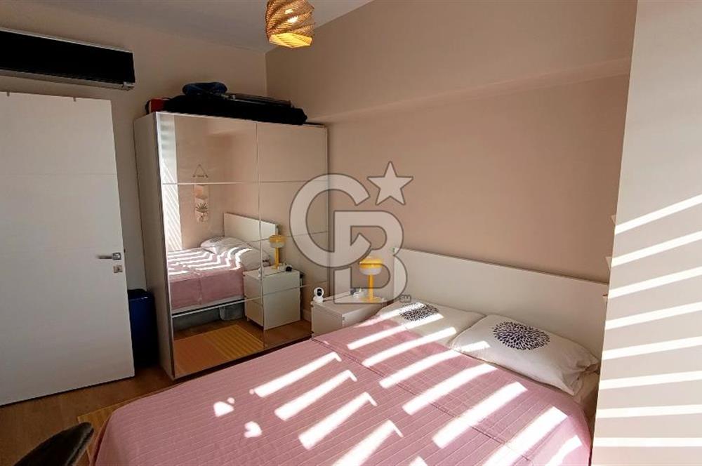 İzmir Ontan Bayraklı Sitesi Eşyalı Kiralık 1+1 50 m² Daire