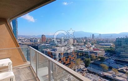 İzmir Ontan Bayraklı Sitesi Eşyalı Kiralık 1+1 50 m² Daire