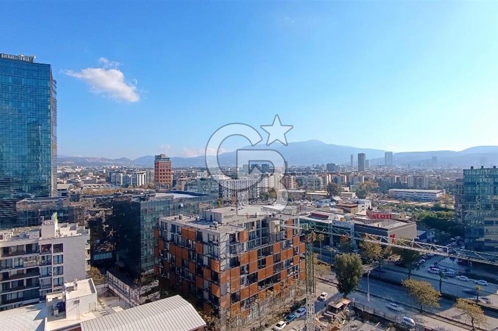 İzmir Ontan Bayraklı Sitesi Eşyalı Kiralık 1+1 50 m² Daire