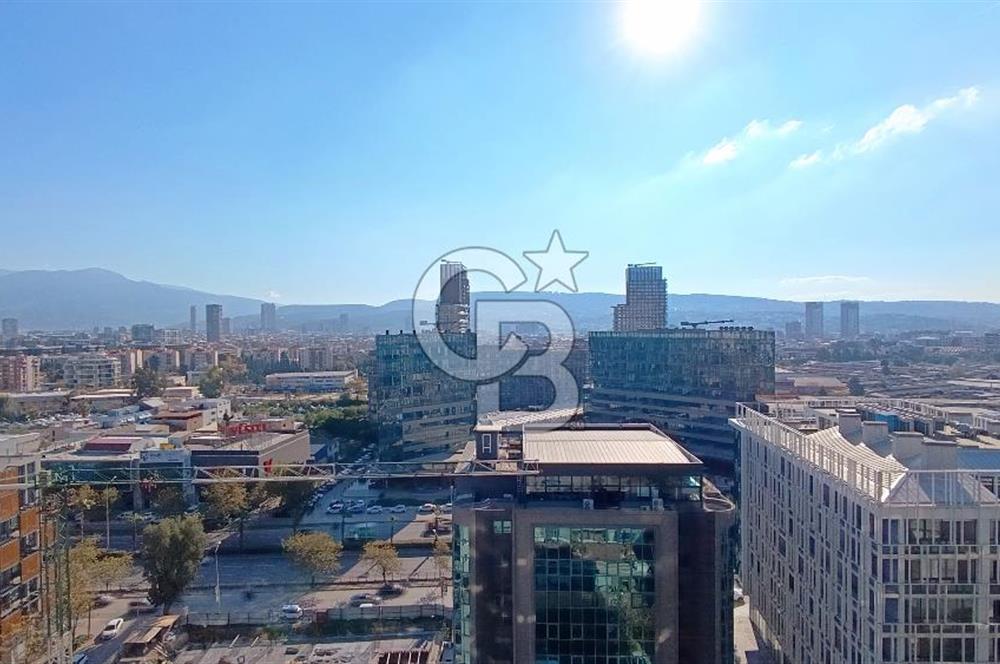 İzmir Ontan Bayraklı Sitesi Eşyalı Kiralık 1+1 50 m² Daire