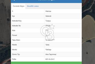 MANİSA - SELENDİ SATILIK 10.888 m² TARLA - 10 - 321598