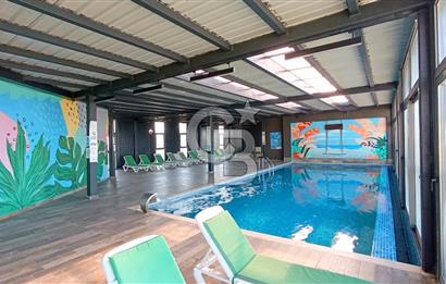 İzmir Ontan Bayraklı Sitesi Eşyalı Kiralık 1+1 50 m² Daire