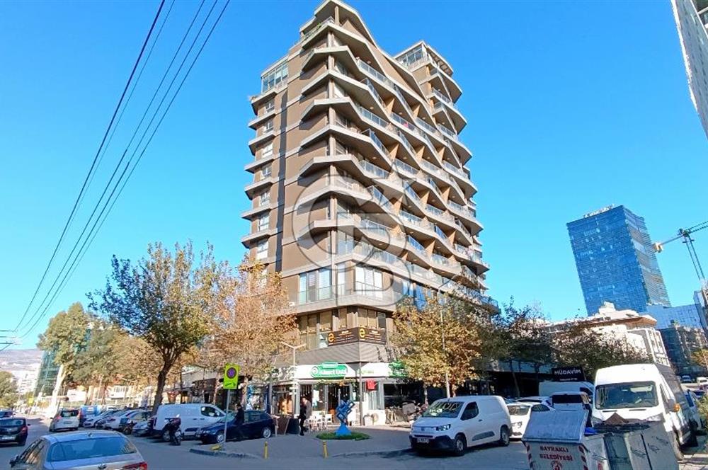 İzmir Ontan Bayraklı Sitesi Eşyalı Kiralık 1+1 50 m² Daire