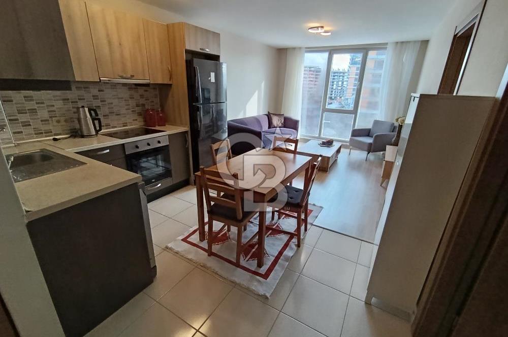 KURTKÖY MVK WORK SQUARE ÖN CEPHEDE FULL EŞYALI KİRALIK 1+1 DAİRE