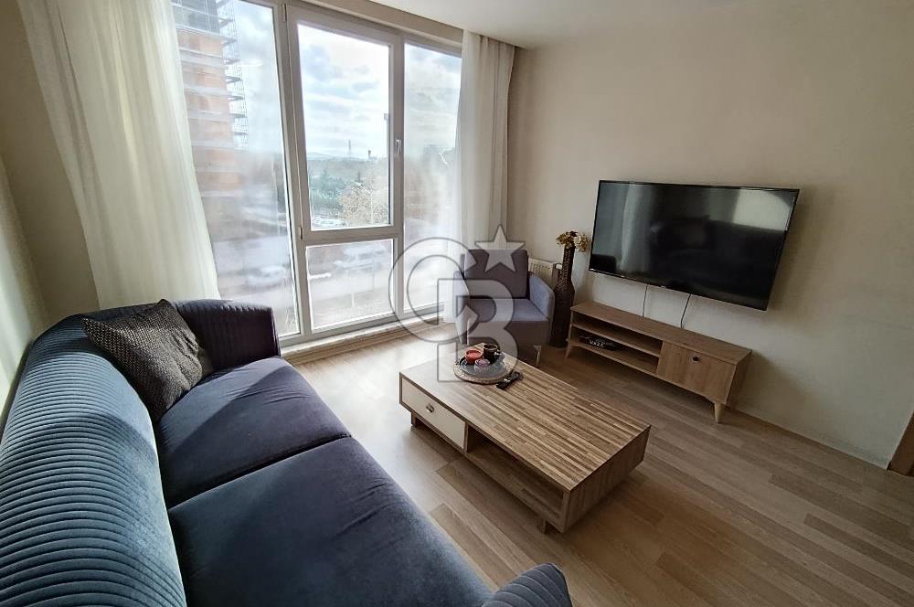 KURTKÖY MVK WORK SQUARE ÖN CEPHEDE FULL EŞYALI KİRALIK 1+1 DAİRE