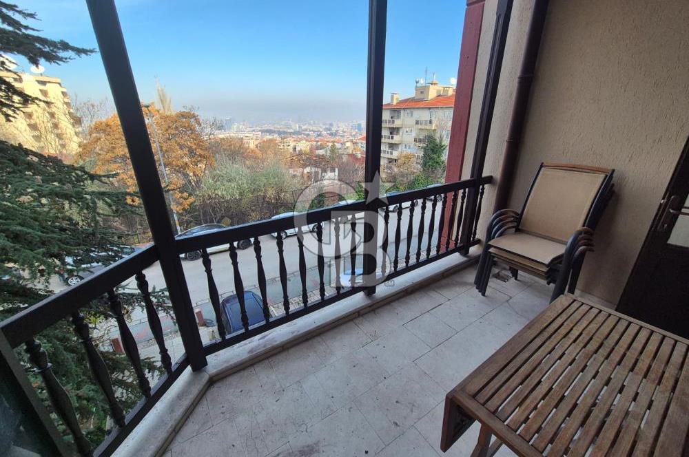 ÇANKAYA KUŞKONDU SOKAKTA 4+1 210m² KİRALIK ŞEHİR MANZARALI DAİRE