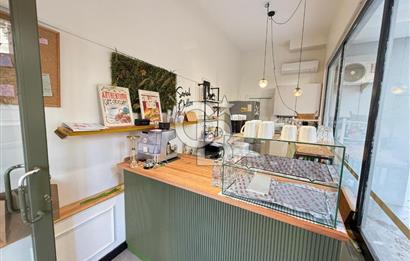 CADDEBOSTAN'DA DÜŞÜK KİRALI YÜKSEK CİROLU KAHVE&KRUVASAN KAFE