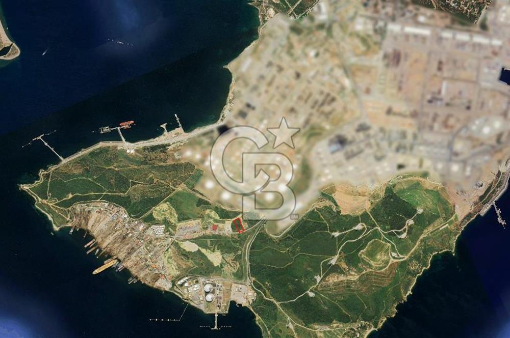 İZMİR ALİAĞADA AĞIR SANAYİ SİTESİNDE SANAYİ İMARLI SATILIK ARSA